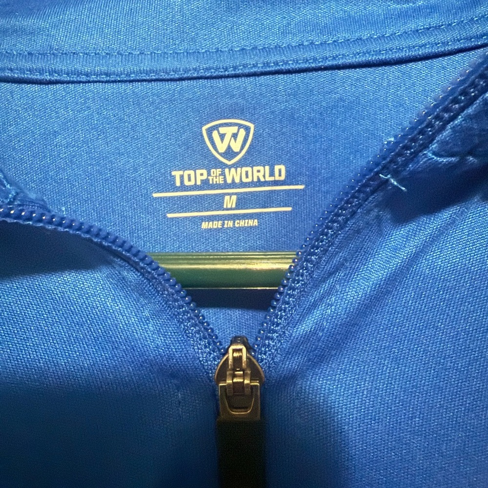 Top of the World Kentucky Wildcats UK Quarter-Zip Pullover Blue Men’s Medium - Picture 3 of 6